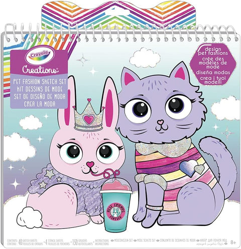 Crayola Creations Pets Fashion Sketch Set