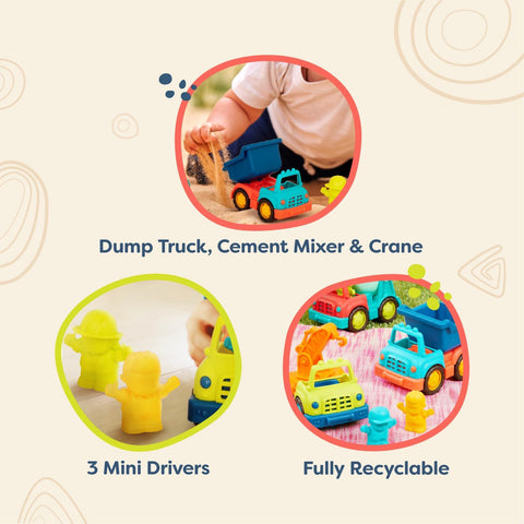 B. Happy Cruisers Construction Truck Set