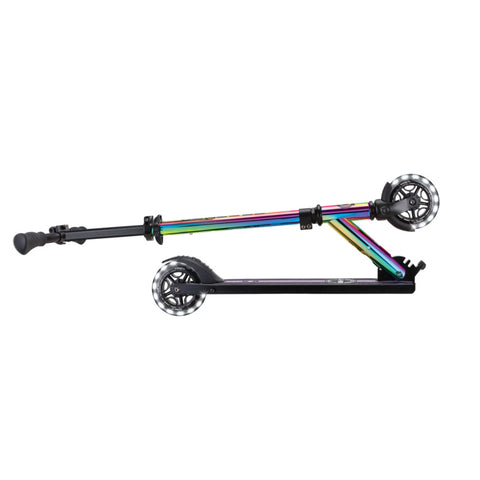 Globber Flow Element Lights Foldable Scooter 5+ Years