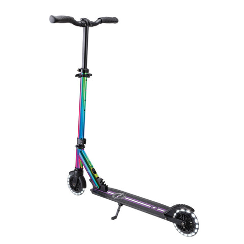 Globber Flow Element Lights Foldable Scooter 5+ Years