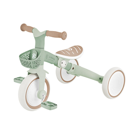 Globber Learning Trike 3in1 PLUS Ecologic Pistachio