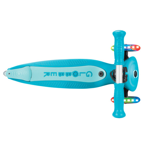 Globber GO•UP ACTIVE LIGHTS 360° Foldable Scooter Aqua 3-9 Years