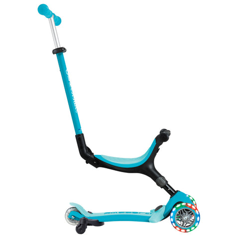 Globber GO•UP ACTIVE LIGHTS 360° Foldable Scooter Aqua 3-9 Years