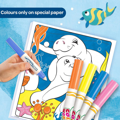 Crayola Color Wonder Mess Free Deep Sea Friends Coloring Set