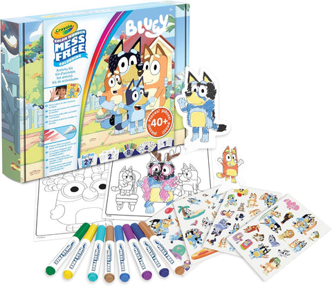 Crayola Color Wonder Mess Free Bluey Activity Set