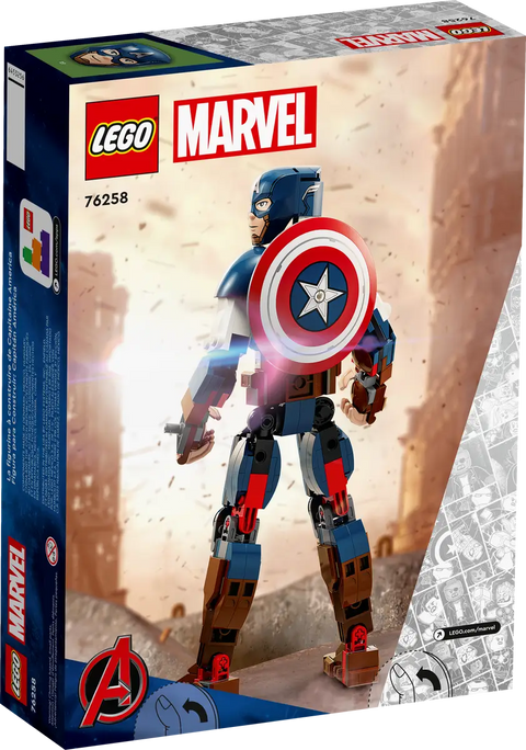 LEGO - Marvel Avengers Captain America Construction Figure 310 Pieces