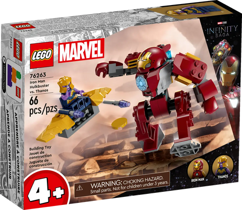 LEGO - Marvel Iron Man Hulkbuster vs. Thanos 66 Pieces