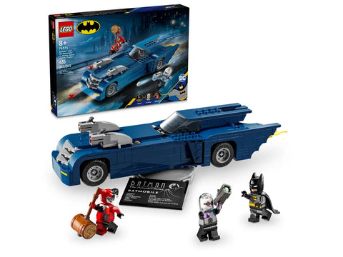 LEGO - Batman with the Batmobile vs. Harley Quinn and Mr. Freeze 435 Pieces