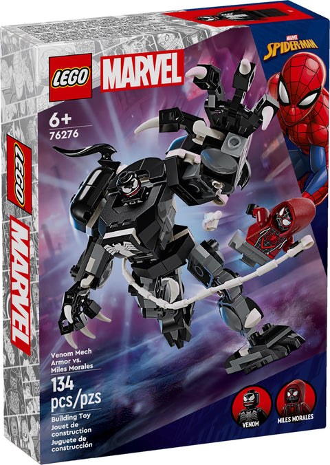 LEGO - Marvel Venom Mech Armor vs. Miles Morales 134 Pieces