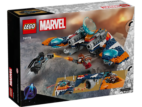 LEGO - Marvel Rocket's Warbird vs. Ronan 290 Pieces