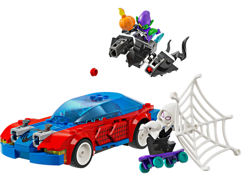 LEGO - Marvel Spider-Man Race Car & Venom Green Goblin 227 Pieces