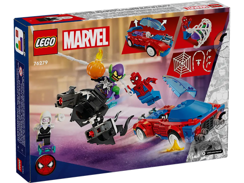 LEGO - Marvel Spider-Man Race Car & Venom Green Goblin 227 Pieces