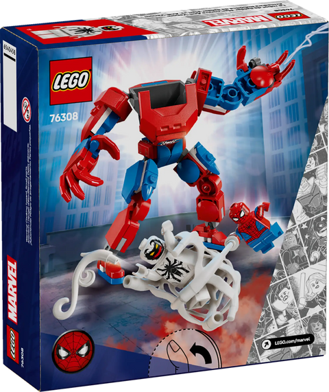 LEGO - Marvel Spider-Man Mech vs. Anti-Venom 76308 107 Pieces