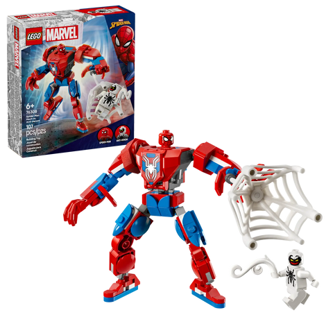 LEGO - Marvel Spider-Man Mech vs. Anti-Venom 76308 107 Pieces