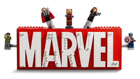 LEGO - MARVEL Logo & Minifigures 76313 931 Pieces
