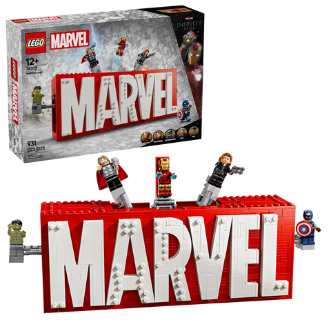 LEGO - MARVEL Logo & Minifigures 76313 931 Pieces