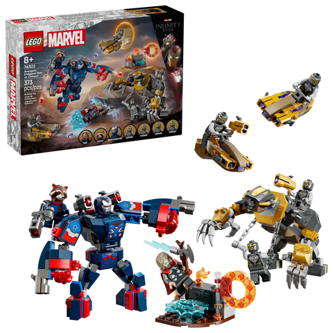LEGO - Marvel Avengers: Endgame Thor vs. Chitauri 76322 373 Pieces
