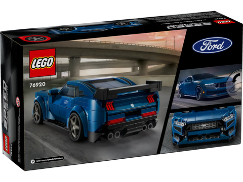 LEGO - Speed Champions Ford Mustang Dark Horse Sports Car 76920 344 Pieces