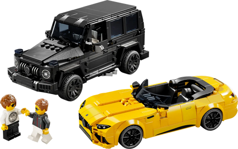 LEGO - Speed Champions Mercedes-AMG G 63 & Mercedes-AMG SL 63 76924 808 Pieces
