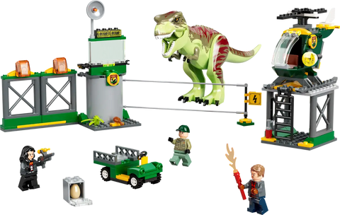 LEGO - Jurassic World T. rex Dinosaur Breakout 140 Pieces