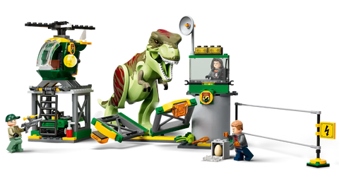 LEGO - Jurassic World T. rex Dinosaur Breakout 140 Pieces