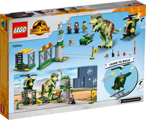 LEGO - Jurassic World T. rex Dinosaur Breakout 140 Pieces