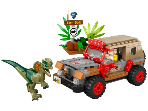 LEGO - Jurassic Park Dilophosaurus Ambush 211 Pieces