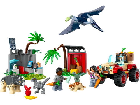 LEGO - Jurassic World Baby Dinosaur Rescue Center 139 Pieces