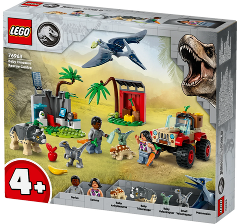 LEGO - Jurassic World Baby Dinosaur Rescue Center 139 Pieces