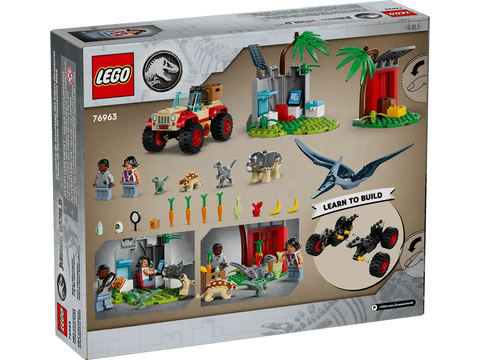 LEGO - Jurassic World Baby Dinosaur Rescue Center 139 Pieces