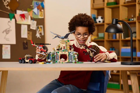 LEGO - Jurassic World Spinosaurus & Quetzalcoatlus Air Mission 76976 984 Pieces