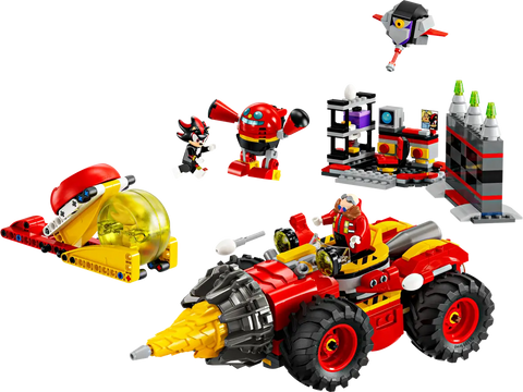 LEGO - Sonic The Hedgehog Super Sonic vs. Egg Drillster 590 Pieces