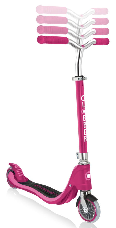 Globber Flow 125 2-Wheel Scooter Ruby 5+ Years