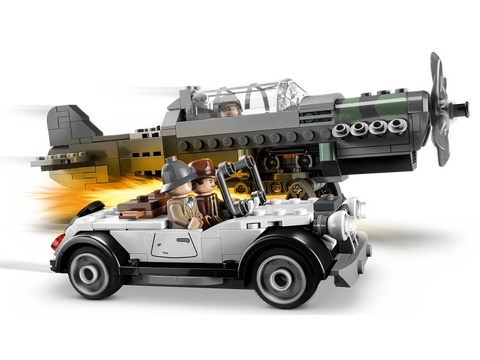 LEGO - Indiana Jones Fighter Plane Chase 387 Pieces