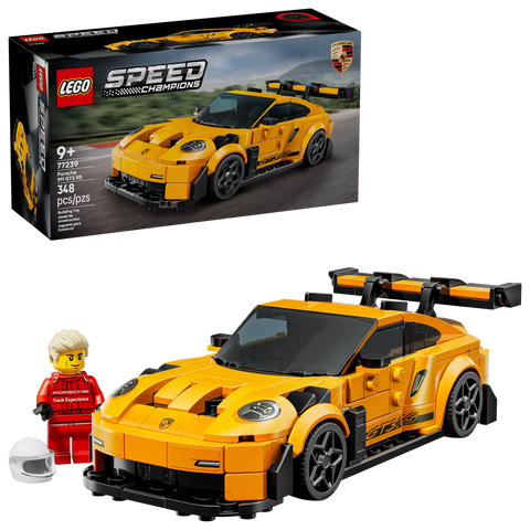 LEGO - Speed Champions Porsche 911 GT3 RS Super Car 77239 348 Pieces