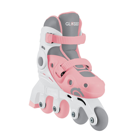 Globber 2 in 1 Learning Inline Skates Pastel Pink XS/S