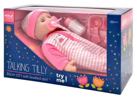 Dolls World Talking Tilly 30cm