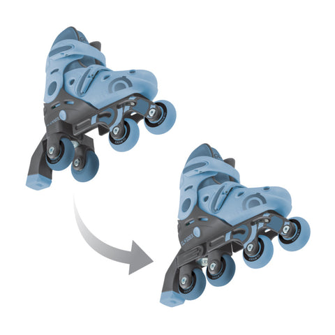 Globber 2 in 1 Learning Inline Skate Blueberry EU Size 30-33