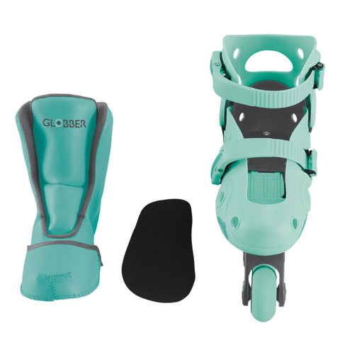 Globber 2 in 1 Learning Inline Skate Mint EU Size 30-33