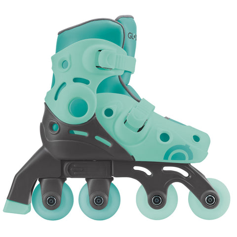 Globber 2 in 1 Learning Inline Skate Mint EU Size 30-33