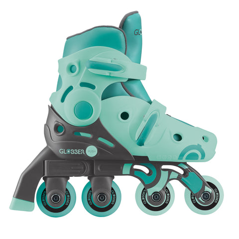 Globber 2 in 1 Learning Inline Skates Mint S/M