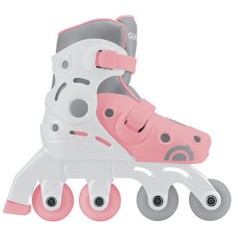 Globber 2 in 1 Learning Inline Skates Pastel Pink S/M