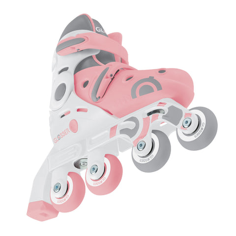 Globber 2 in 1 Learning Inline Skates Pastel Pink S/M