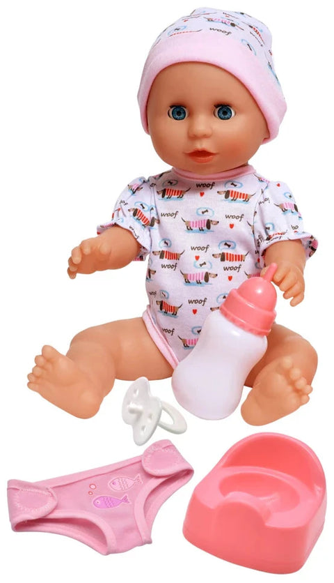 Dolls World Baby Boohoo Doll 38cm