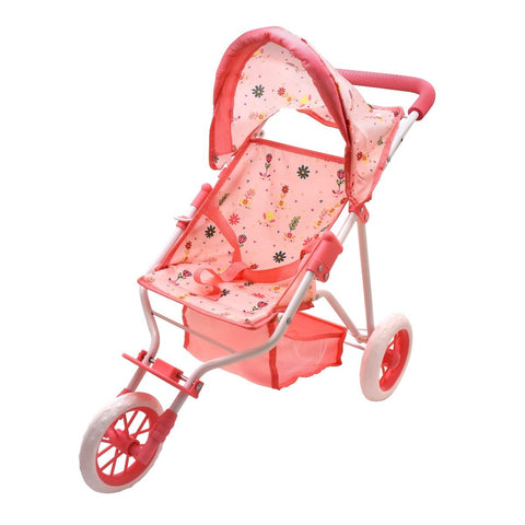 Dolls World 3-Wheels Stroller