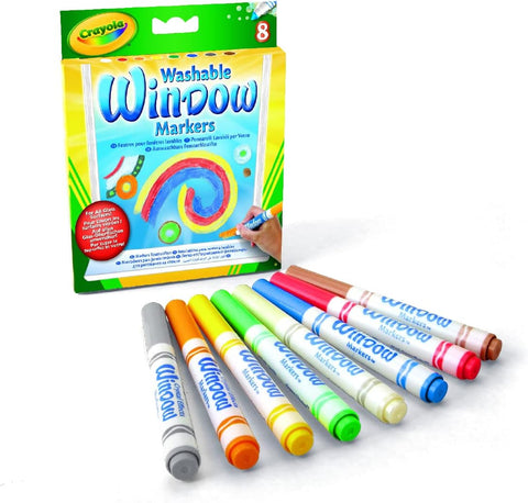 8 Washable Window Markers