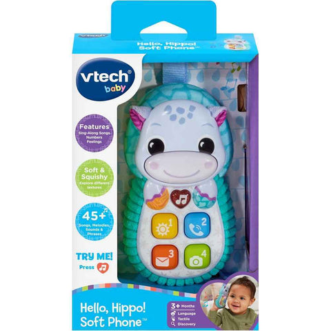 Vtech Hello Hippo Phone Blue