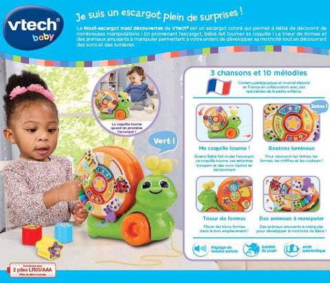 VTech Rouli-Escargot Maxi Découvertes