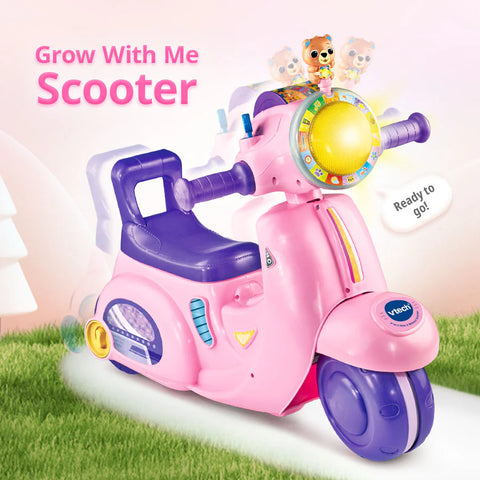 VTech 2-in-1 Ride & Balance Scooter Pink
