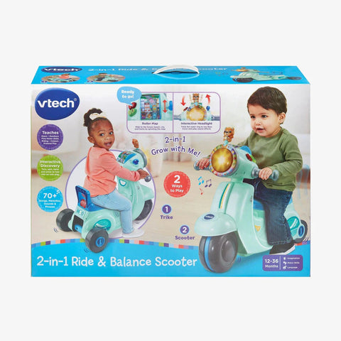 VTech 2-in-1 Ride & Balance Scooter